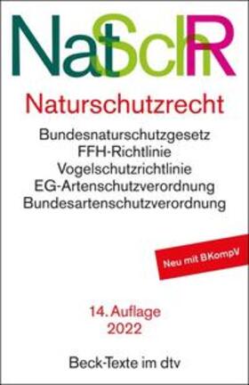  Naturschutzrecht: NatSchR | Buch |  Sack Fachmedien