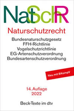  Naturschutzrecht: NatSchR | Buch |  Sack Fachmedien