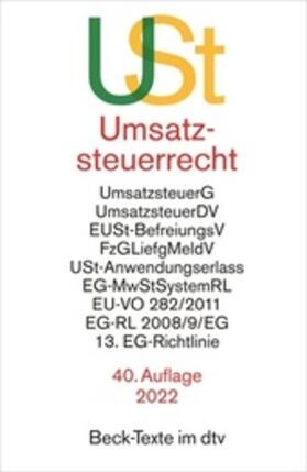 Umsatzsteuerrecht: USt | Buch | 978-3-423-53110-8 | sack.de