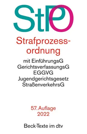Strafprozessordnung: StPO | Buch | 978-3-423-53128-3 | www.sack.de