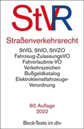  Straßenverkehrsrecht: StVR | Buch |  Sack Fachmedien