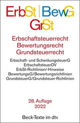Erbschaftsteuerrecht/Bewertungsrecht/Grundsteuerrecht | Buch | 978-3-423-53139-9 | www.sack.de