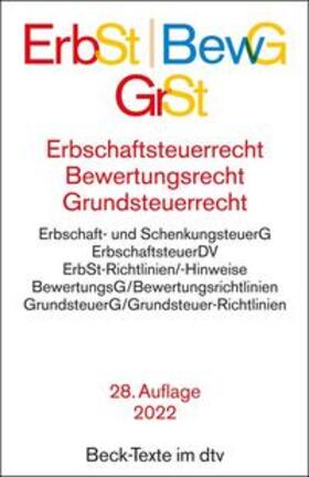 Erbschaftsteuerrecht / Bewertungsrecht / Grundsteuerrecht | Buch | 978-3-423-53139-9 | sack.de