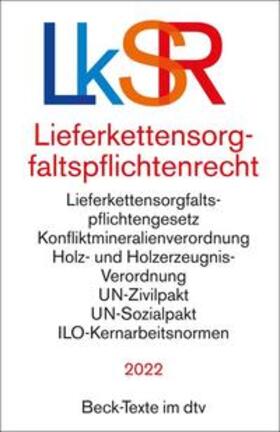  Lieferkettensorgfaltspflichtenrecht: LkSR | Buch |  Sack Fachmedien