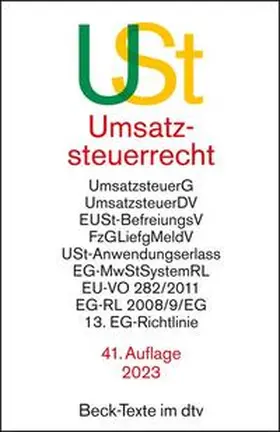  Umsatzsteuerrecht: USt | Buch |  Sack Fachmedien