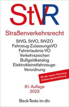 Straßenverkehrsrecht: StVR | Buch | 978-3-423-53166-5 | sack.de