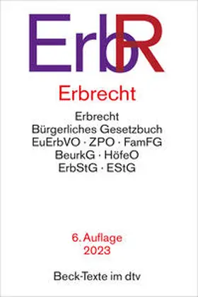 Burandt |  Erbrecht: ErbR | Buch |  Sack Fachmedien