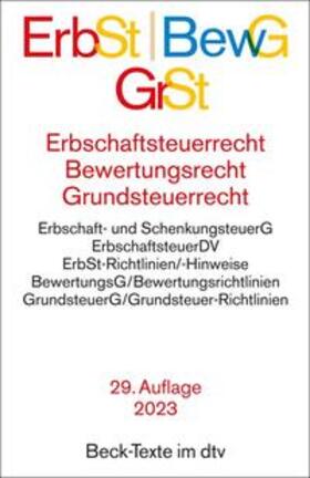 Erbschaftsteuerrecht / Bewertungsrecht / Grundsteuerrecht | Buch | 978-3-423-53186-3 | sack.de