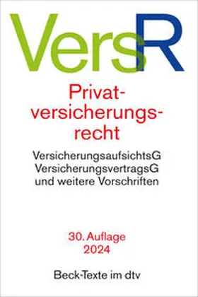 Privatversicherungsrecht: VersR | Buch |  Sack Fachmedien