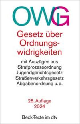Gesetz über Ordnungswidrigkeiten | Buch | 978-3-423-53199-3 | sack.de