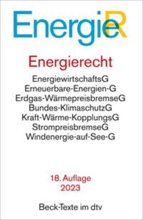 Energierecht: EnergieR | Buch | 978-3-423-53201-3 | sack.de