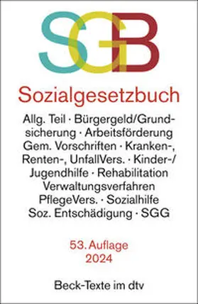 Sozialgesetzbuch mit Sozialgerichtsgesetz: SGB | Buch | 978-3-423-53236-5 | sack.de