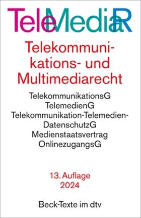 Telemediarecht: TeleMediaR | Buch | 978-3-423-53237-2 | sack.de