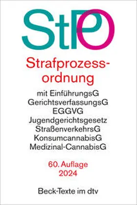 Strafprozessordnung | Buch | 978-3-423-53254-9 | sack.de