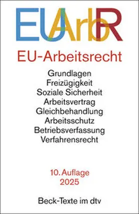  EU-Arbeitsrecht | Buch |  Sack Fachmedien