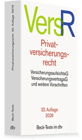 Privatversicherungsrecht: VersR | Buch | 978-3-423-53316-4 | www.sack.de