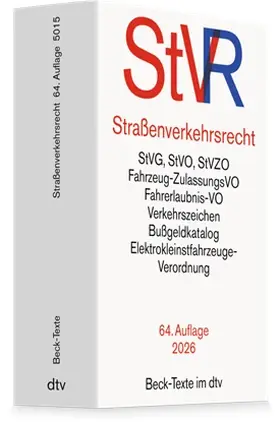  Straßenverkehrsrecht. StVR | Buch |  Sack Fachmedien