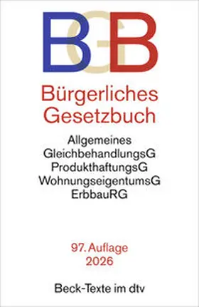 Bürgerliches Gesetzbuch. BGB | Buch | 978-3-423-53333-1 | www.sack.de