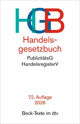  Handelsgesetzbuch. HGB | Buch |  Sack Fachmedien