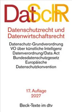 Helfrich |  Datenschutzrecht und Datenwirtschaftsrecht. DatSchR | Buch |  Sack Fachmedien