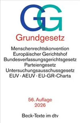 Grundgesetz. GG | Buch | 978-3-423-53377-5 | www.sack.de