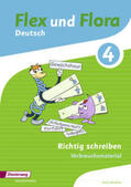 Baligand / Föhl / Holtz |  Flex und Flora 4: Heft Richtig schreiben: Verbrauchsmaterial | Buch |  Sack Fachmedien