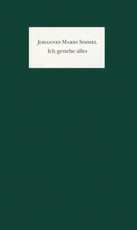 Simmel | Ich gestehe alles | Buch | 978-3-426-19355-6 | www.sack.de