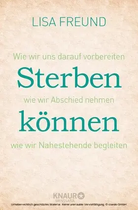 Freund |  Sterben können | eBook | Sack Fachmedien