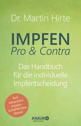 Hirte |  Impfen Pro & Contra | Buch |  Sack Fachmedien