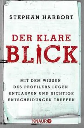 Harbort |  Der klare Blick | Buch |  Sack Fachmedien