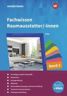 Fritz |  Fachwissen für Raumausstatter/-innen 2. Schulbuch | Buch |  Sack Fachmedien