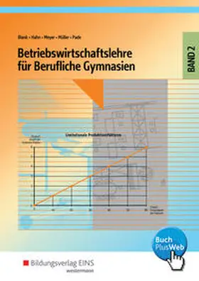 Blank / Hagel / Hahn |  Betriebswirtschaftslehre für Berufliche Gymnasien 2 | Buch |  Sack Fachmedien