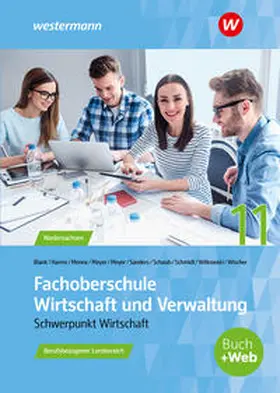 Harms / Menne / Witkowski |  Fachoberschule Wirtschaft und Verwaltung - Schwerpunkt Wirtschaft. Schülerband. Klasse 11 | Buch |  Sack Fachmedien