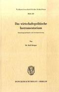 Krüger |  Das wirtschaftspolitische Instrumentarium. | Buch |  Sack Fachmedien