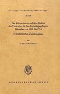 Marscheider |  Die Erkenntnisse auf dem Gebiet des Vertriebes in der deutschsprachigen Literatur von 1868 bis 1914. | Buch |  Sack Fachmedien