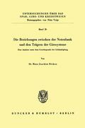 Rieken |  Die Beziehungen zwischen der Notenbank und den Trägern der Girosysteme. | Buch |  Sack Fachmedien