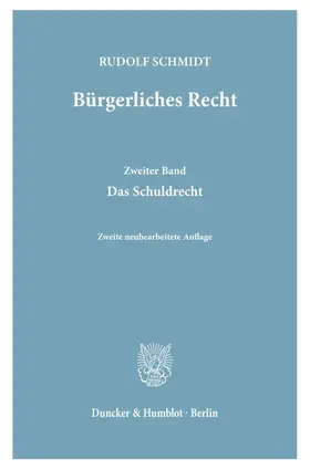 Schmidt |  Bürgerliches Recht. | Buch |  Sack Fachmedien