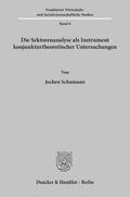 Schumann |  Die Sektorenanalyse als Instrument konjunkturtheoretischer Untersuchungen. | Buch |  Sack Fachmedien