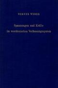 Weber |  Spannungen und Kräfte im westdeutschen Verfassungssystem. | Buch |  Sack Fachmedien
