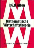 Allen |  Mathematische Wirtschaftstheorie. | Buch |  Sack Fachmedien