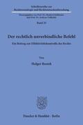 Rostek |  Der rechtlich unverbindliche Befehl. | Buch |  Sack Fachmedien