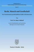 Valkhoff |  Recht, Mensch und Gesellschaft. | Buch |  Sack Fachmedien