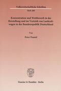 Dautel |  Konzentration und Wettbewerb in der Herstellung und im Vertrieb von Lastkraftwagen in der Bundesrepublik Deutschland | Buch |  Sack Fachmedien