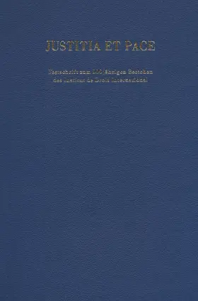 Wengler | Justitia et Pace. | Buch | 978-3-428-03140-5 | sack.de
