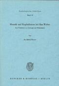 Meurer |  Mensch und Kapitalismus bei Max Weber. | Buch |  Sack Fachmedien