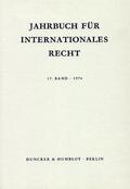 Delbrück / Hofmann / Zimmermann |  Jahrbuch für Internationales Recht. | Buch |  Sack Fachmedien