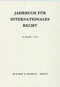 Delbrück / Hofmann / Zimmermann |  Jahrbuch für Internationales Recht. | Buch |  Sack Fachmedien