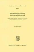 Wember |  Verfassungsmischung und Verfassungsmitte. | Buch |  Sack Fachmedien