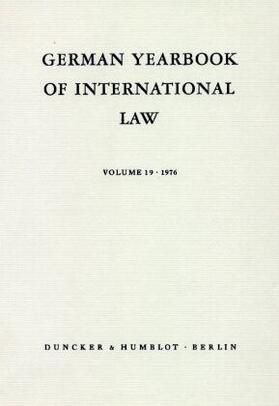 Delbrück / Hofmann / Zimmermann | German Yearbook of International Law / Jahrbuch für Internationales Recht.. Bd.55 | Buch | 978-3-428-04055-1 | sack.de