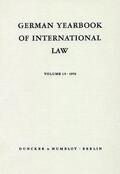 Delbrück / Hofmann / Zimmermann |  German Yearbook of International Law / Jahrbuch für Internationales Recht.. Bd.55 | Buch |  Sack Fachmedien